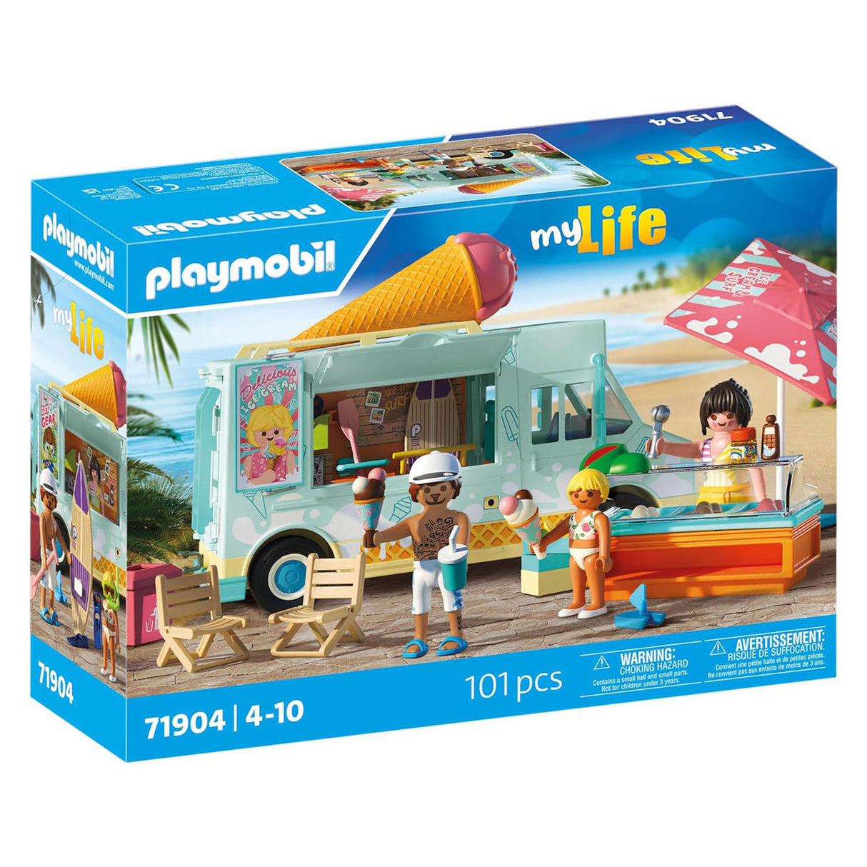 Playmobil my life isbil med surfbutik - 71905