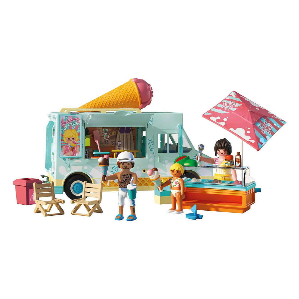 Playmobil my life isbil med surfbutik - 71905