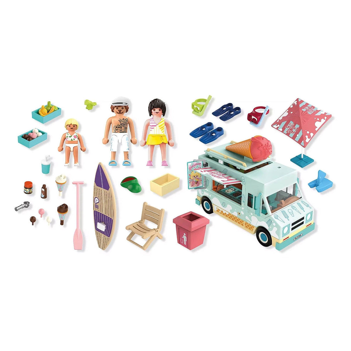 Playmobil my life isbil med surfbutik - 71905