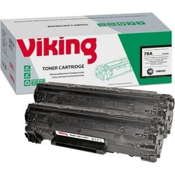 Tonercartridge viking compatibel hp ce278ad zwart 2 stuks