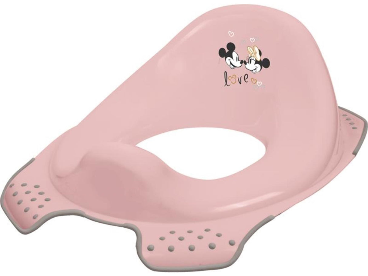 Keeper toiletsæde reducering minnie mouse nordic pink