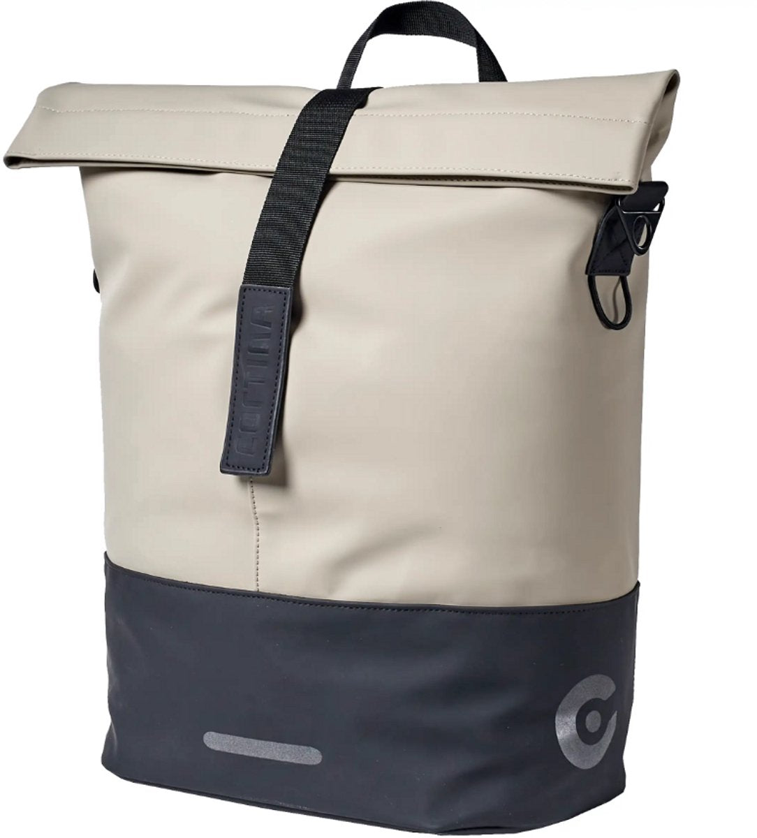 Cortina cykeltaske Melbourne 14l lys taupe