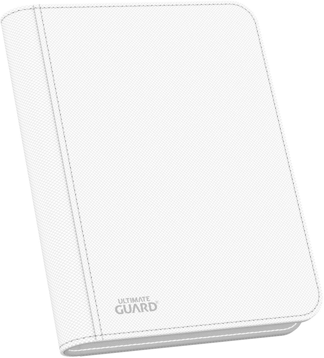 Ultimate guard zipfolio 160 8-lommers xenoskin - hvid