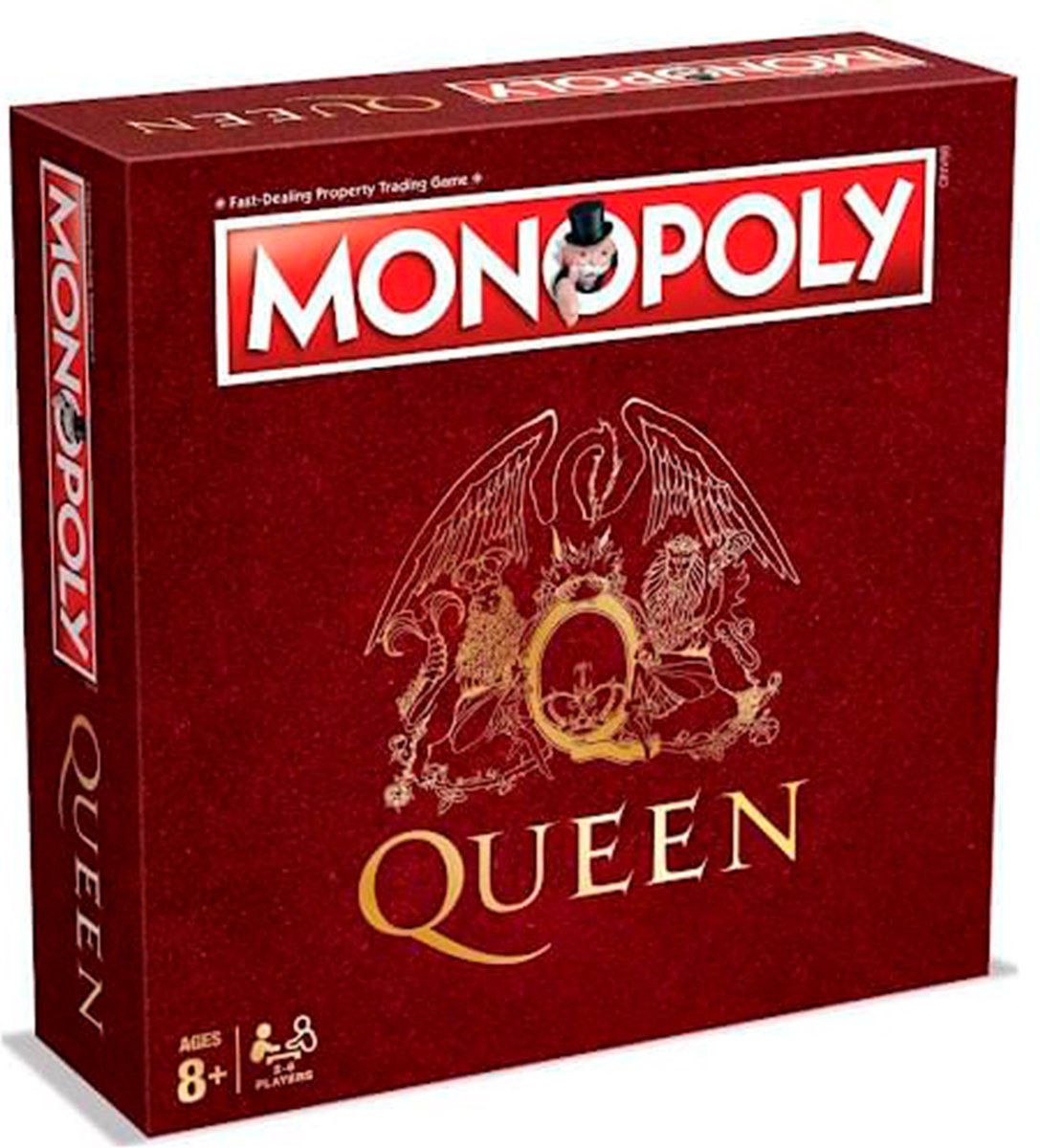 Vindertræk monopol dronning - brætspil