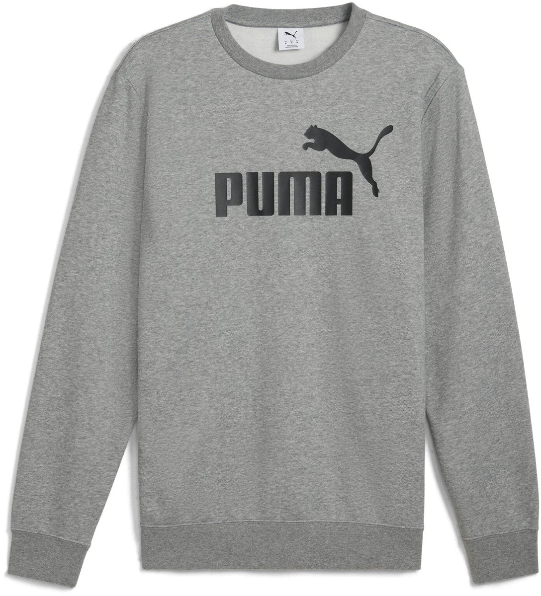 Puma ess no. 1 logo crew fl herresweater - mellemgrå lyng