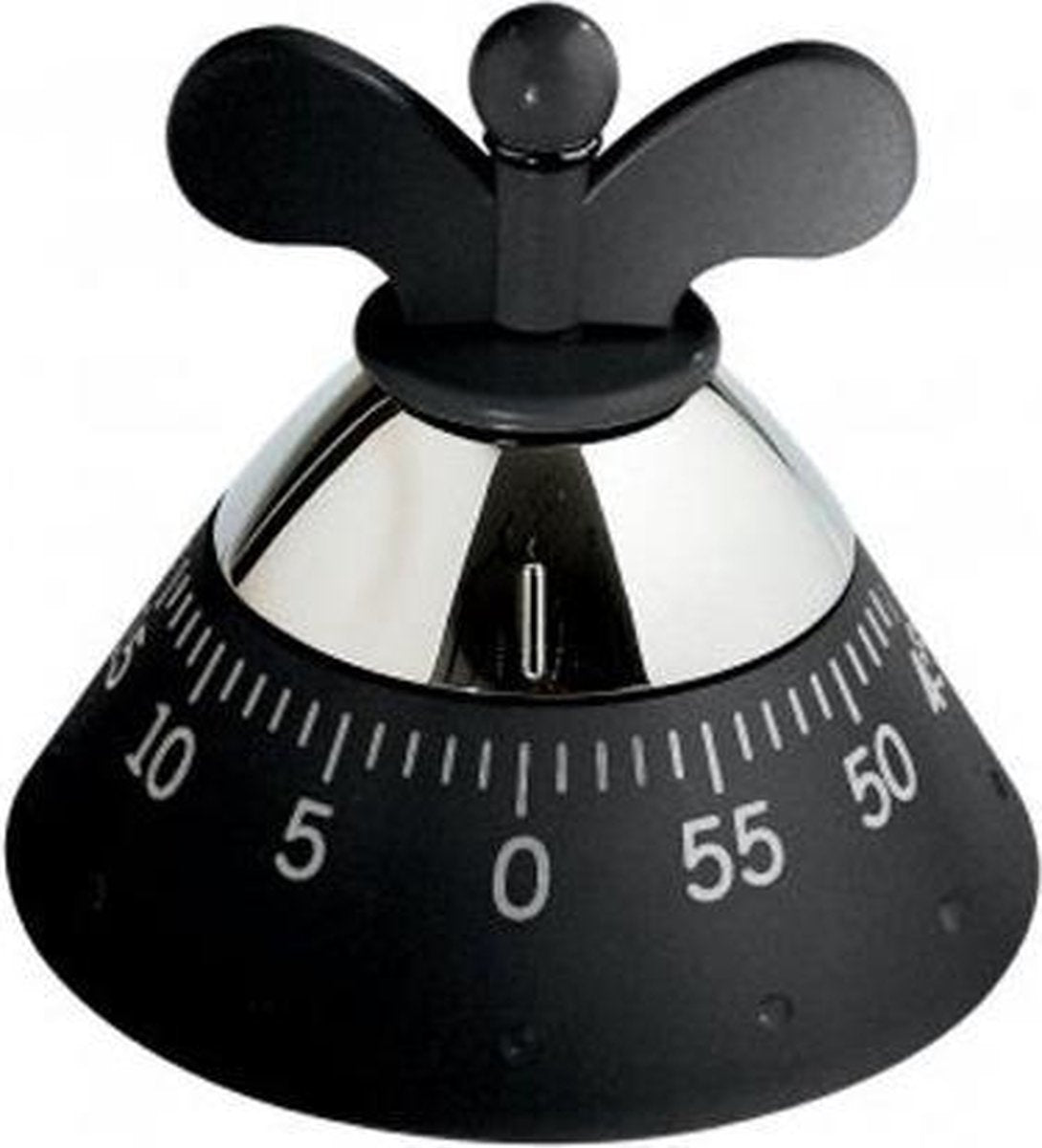 Alessi køkkenur - køkkenur - sort