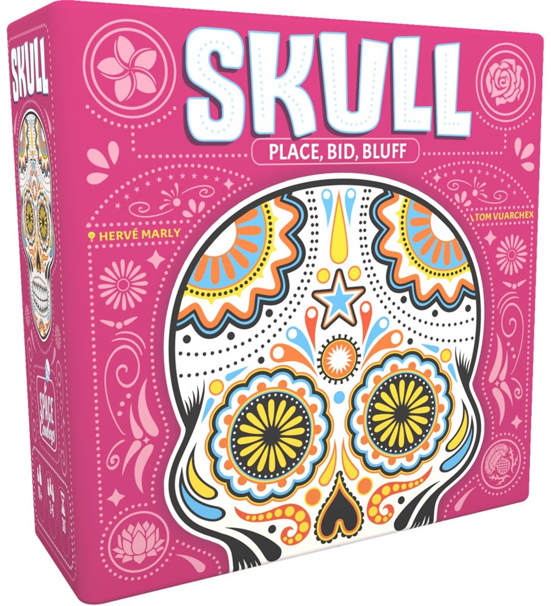 Space cowboys skull - engelsk brætspil