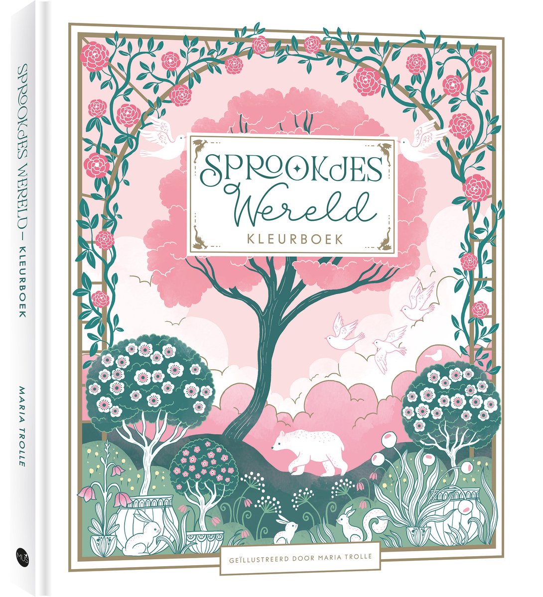 Sparrow kreative eventyrverden - maria trolle - malebog for voksne