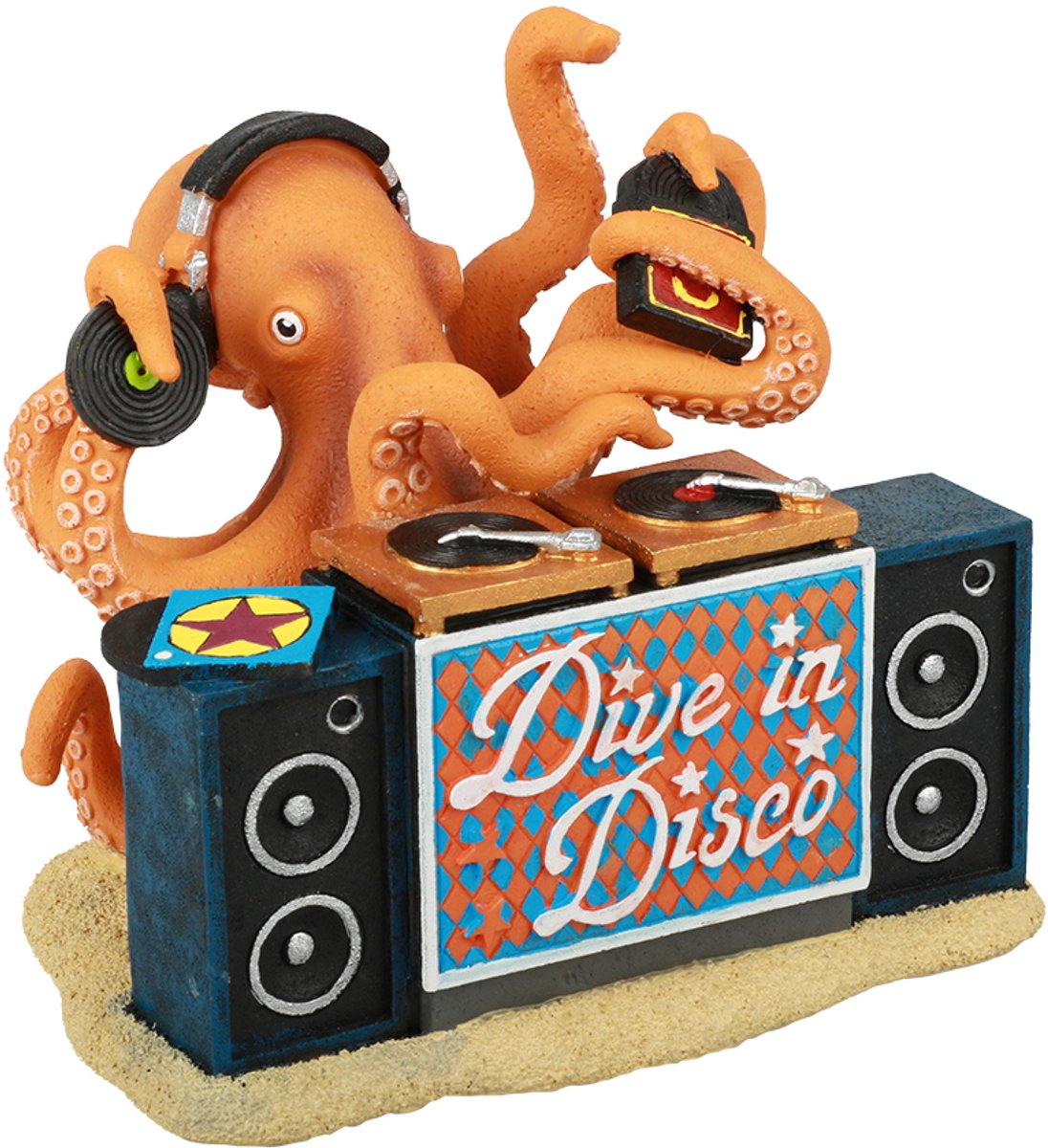 Aqua della dive in disco 13x9x12cm flerfarvet