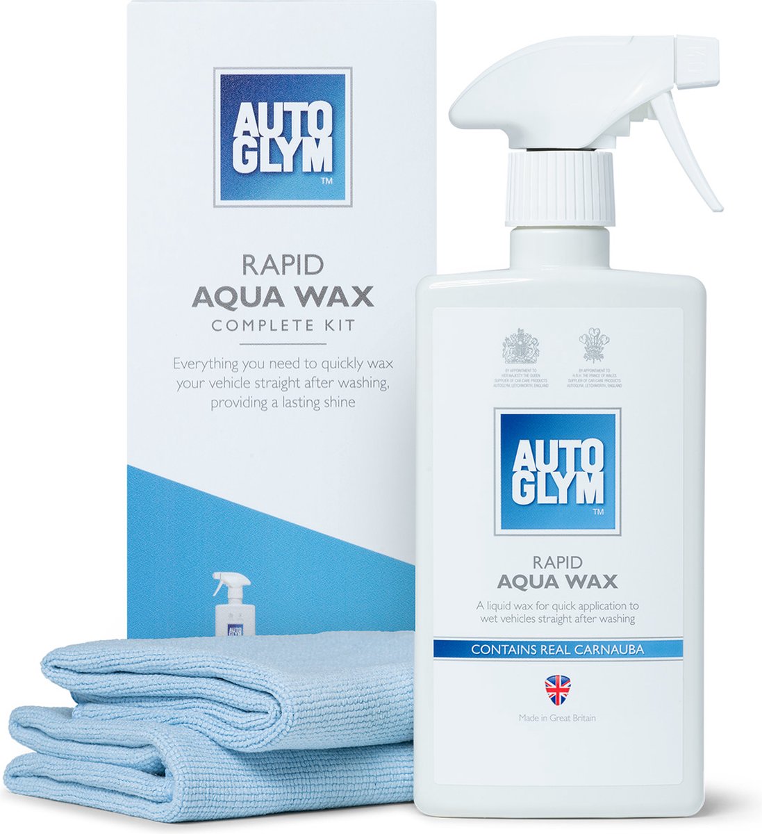 Autoglym quick aqua wax kit 500ml
