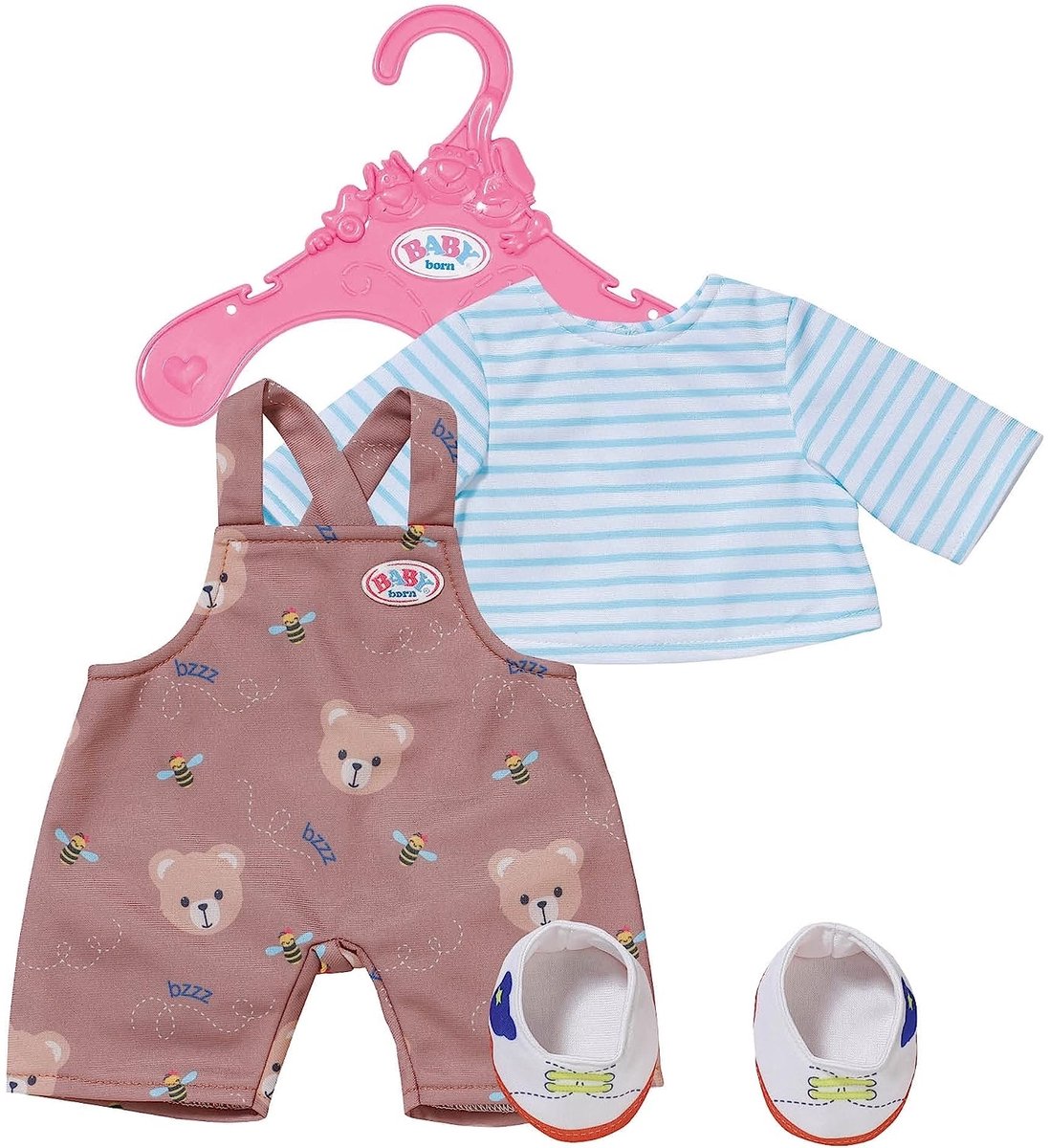 Baby born bear jeans outfit - 43 cm - dukketøj
