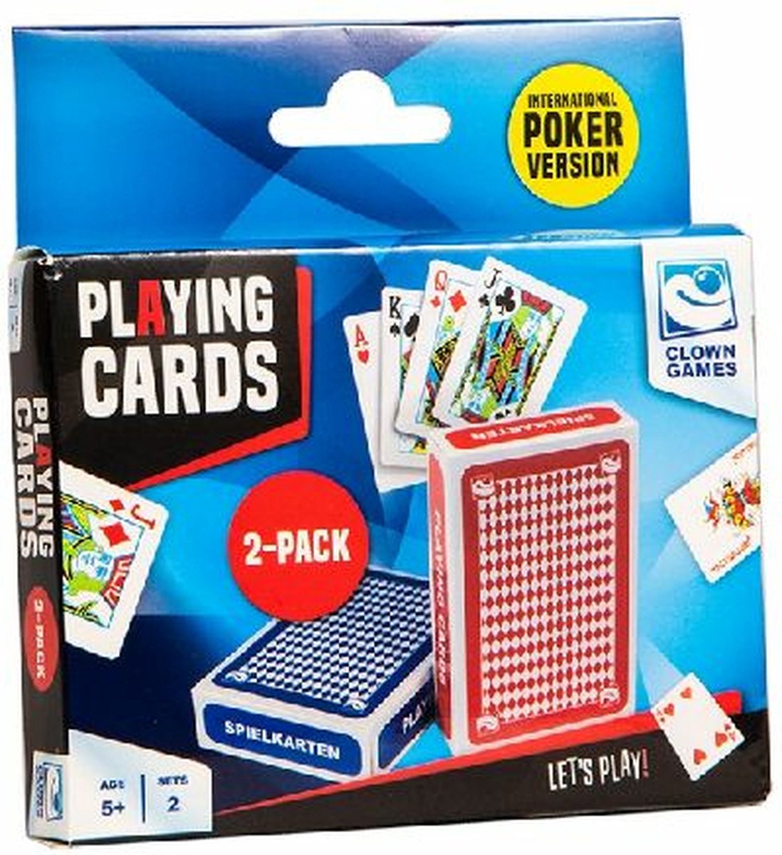 Clown Games Playing Cards International Set 2