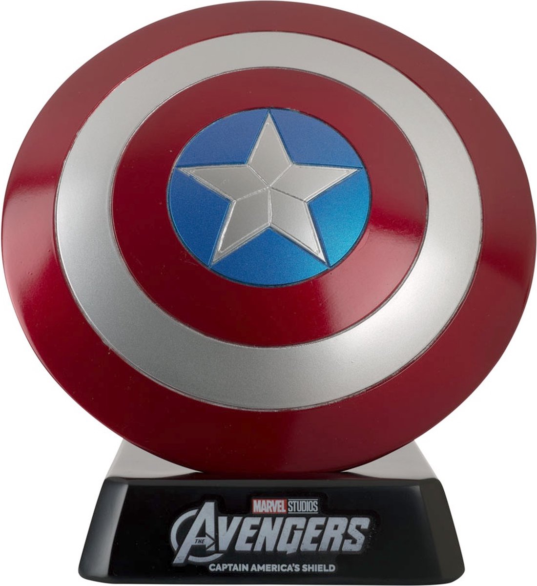 Eaglemoss samlinger marvel museum - captain america - skjold 18 cm