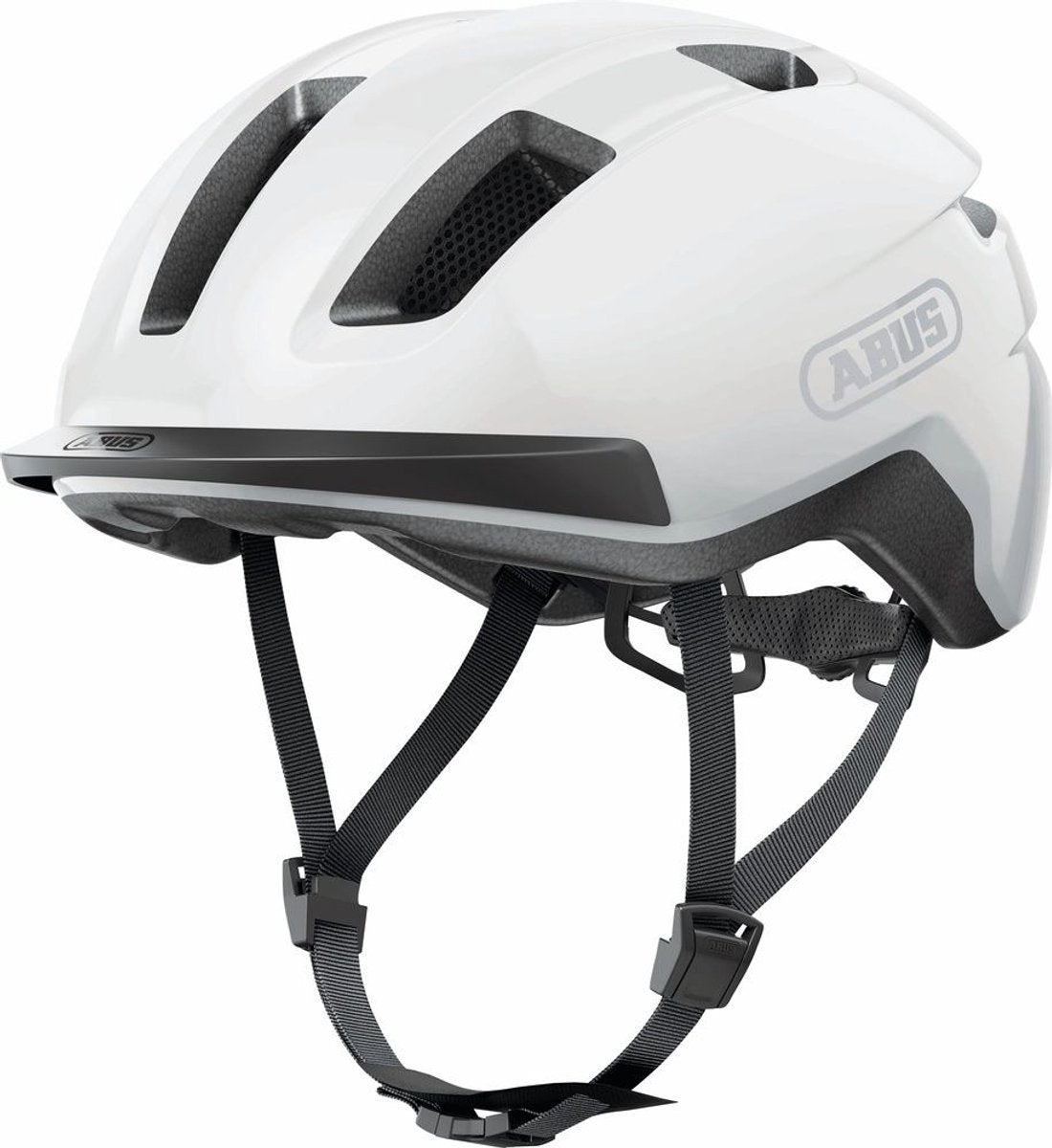 Abus Helm Purl-y Shiny White L 57-61cm