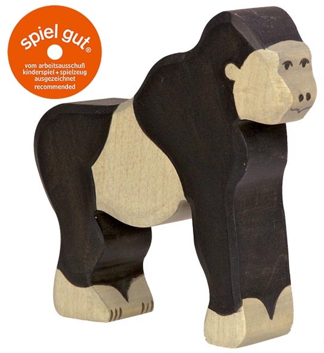 Holztiger træ gorilla