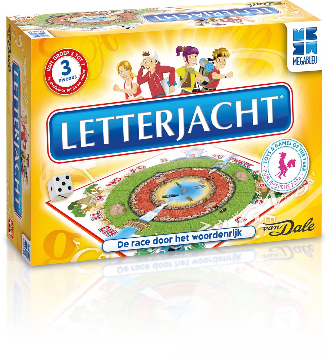 Megableu bogstavjagt brætspil