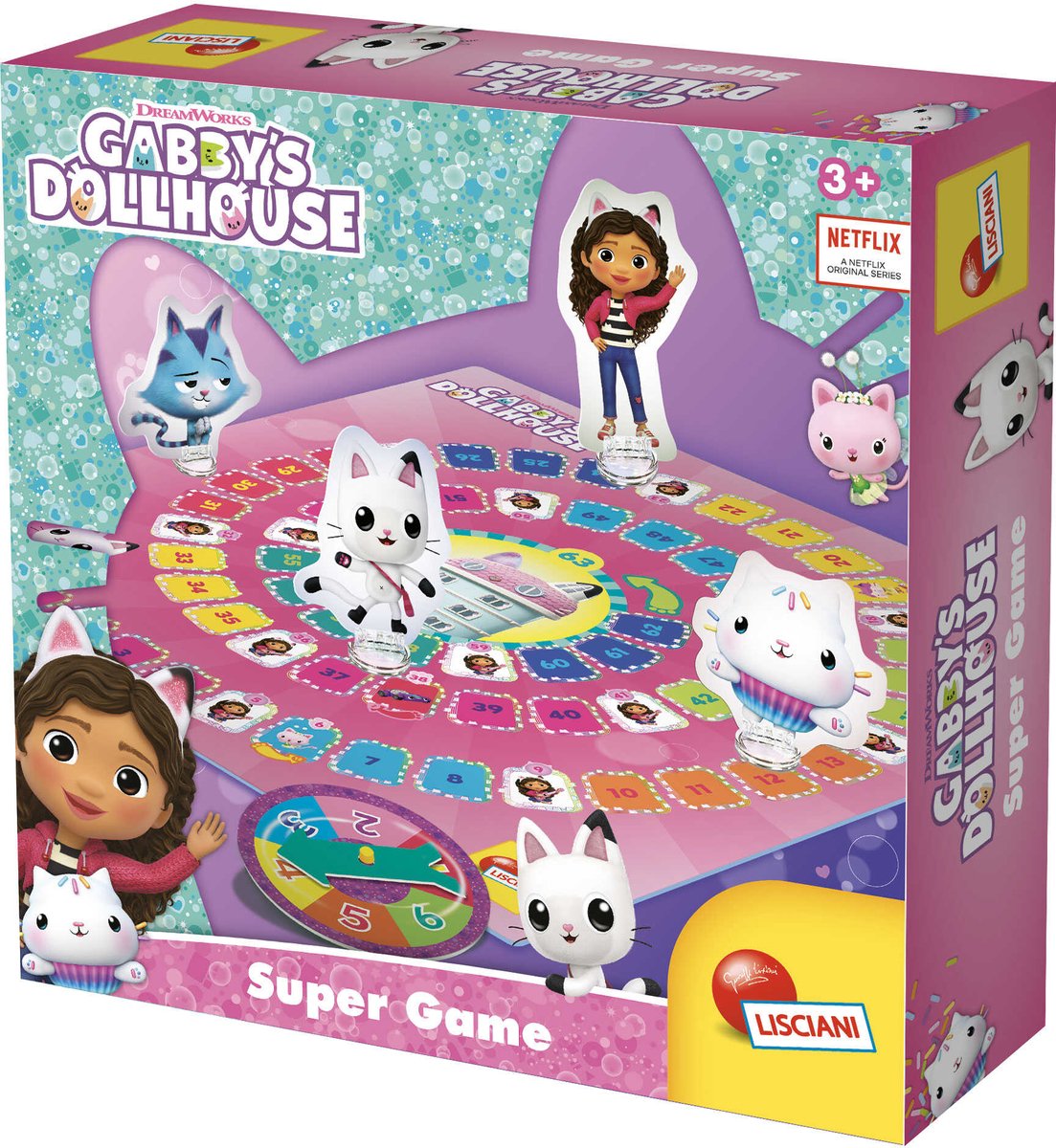 Lisciani Gabby's Dollhouse Super Game