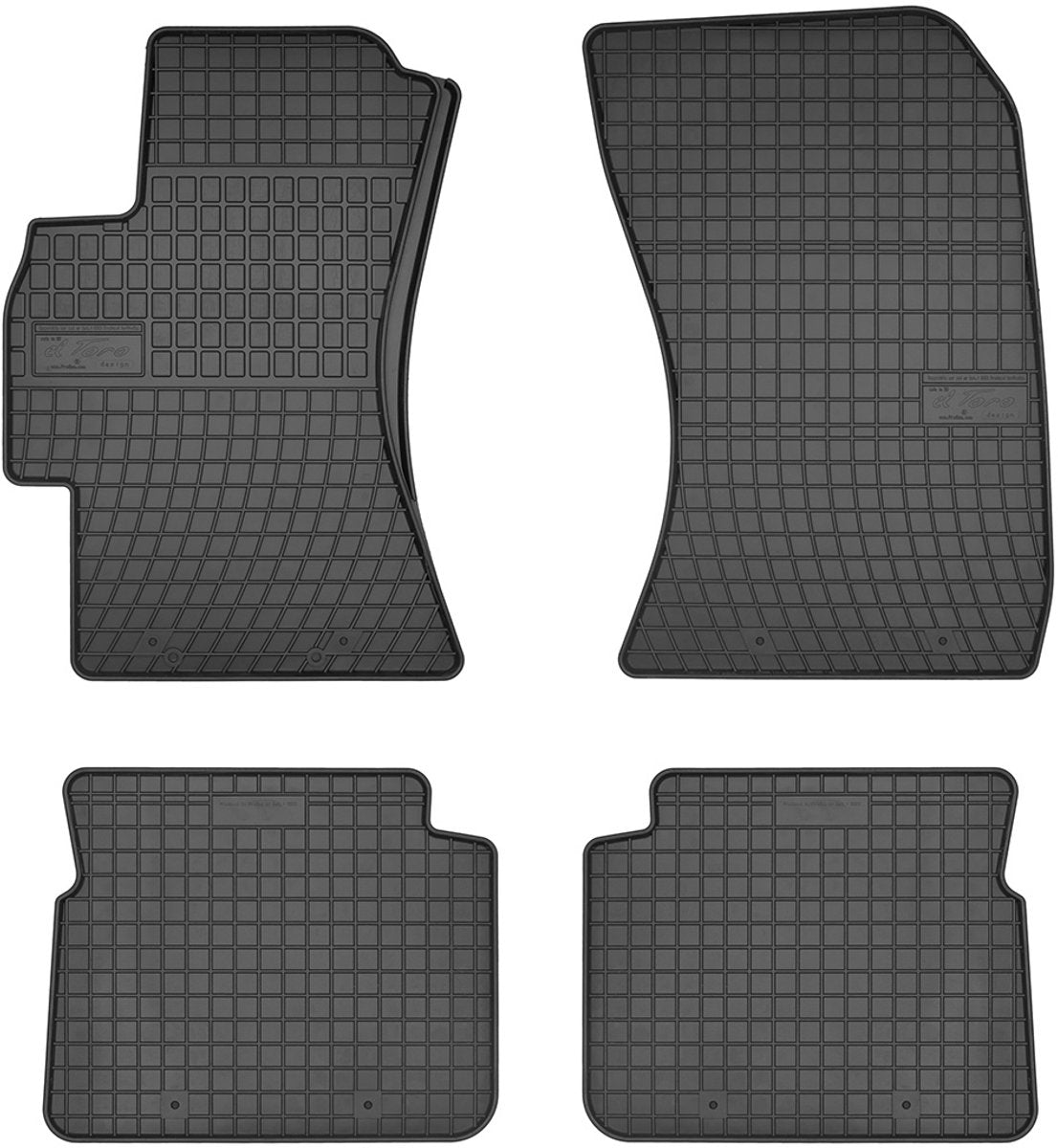 Frogum gummimåtter subaru impreza 2007-2014 -