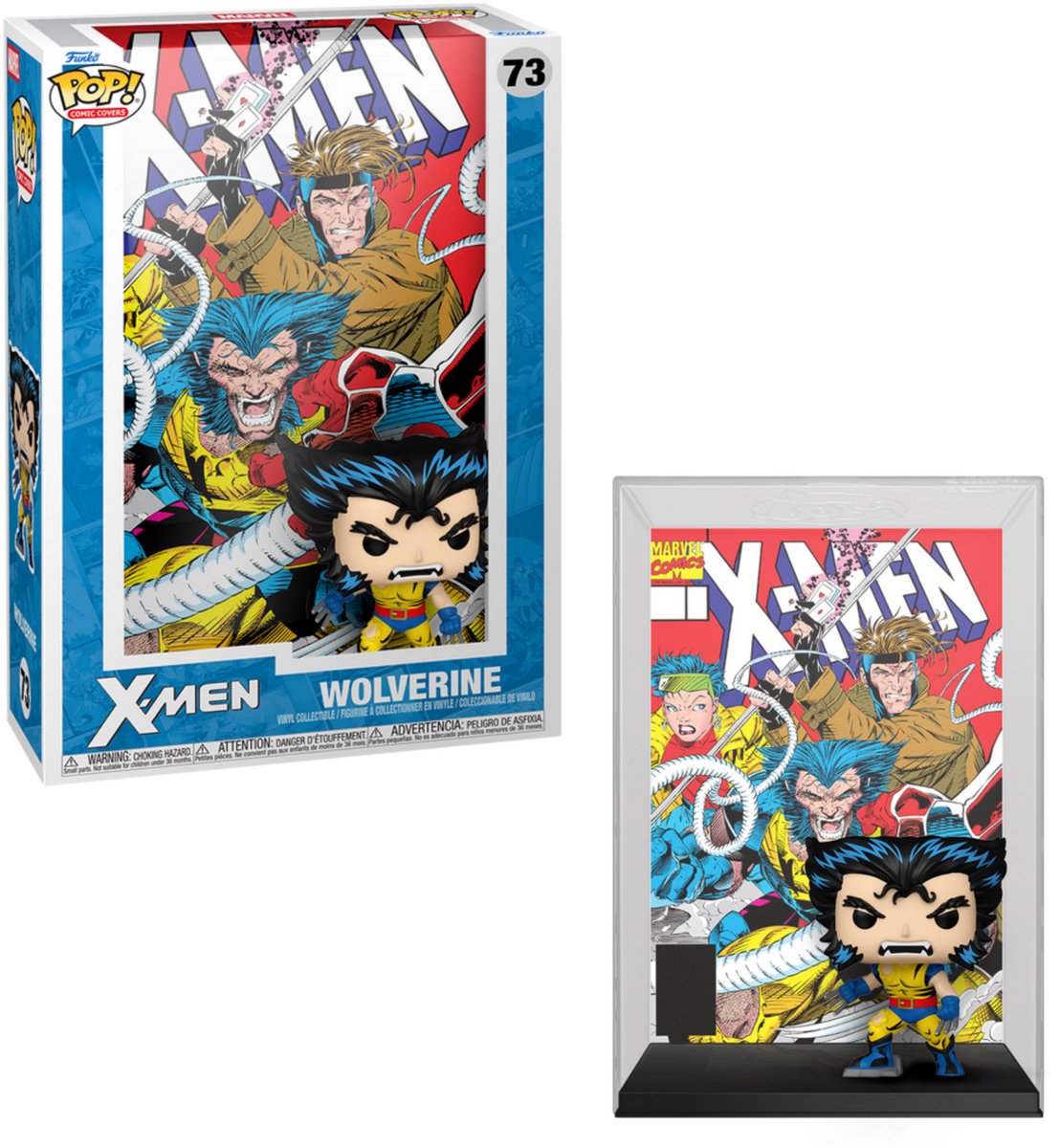 Funko marvel pop! tegneseriecover vinylfigur x-men #4 9 cm pop! figur