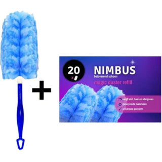 Nimbus magic duster refill 20 stk + håndtag