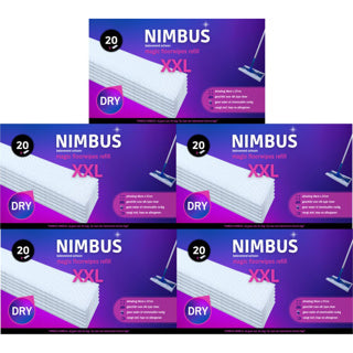 Nimbus magiske gulvklude xxl refill 100 stk