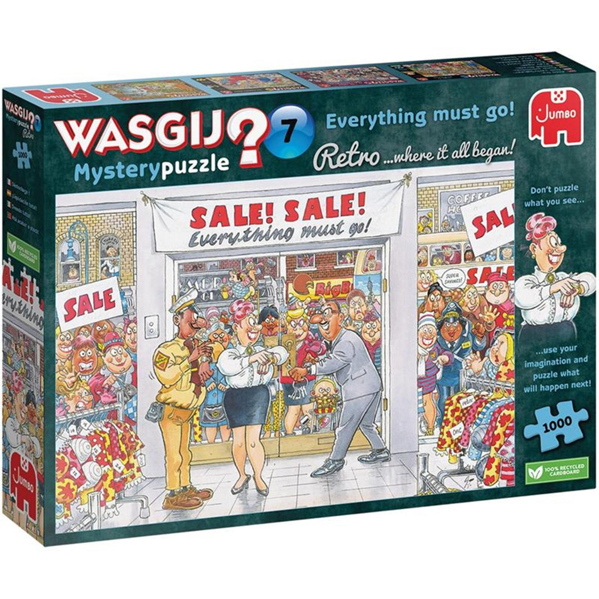 Var sauce retro mystery 7 - salg!, 1000st.