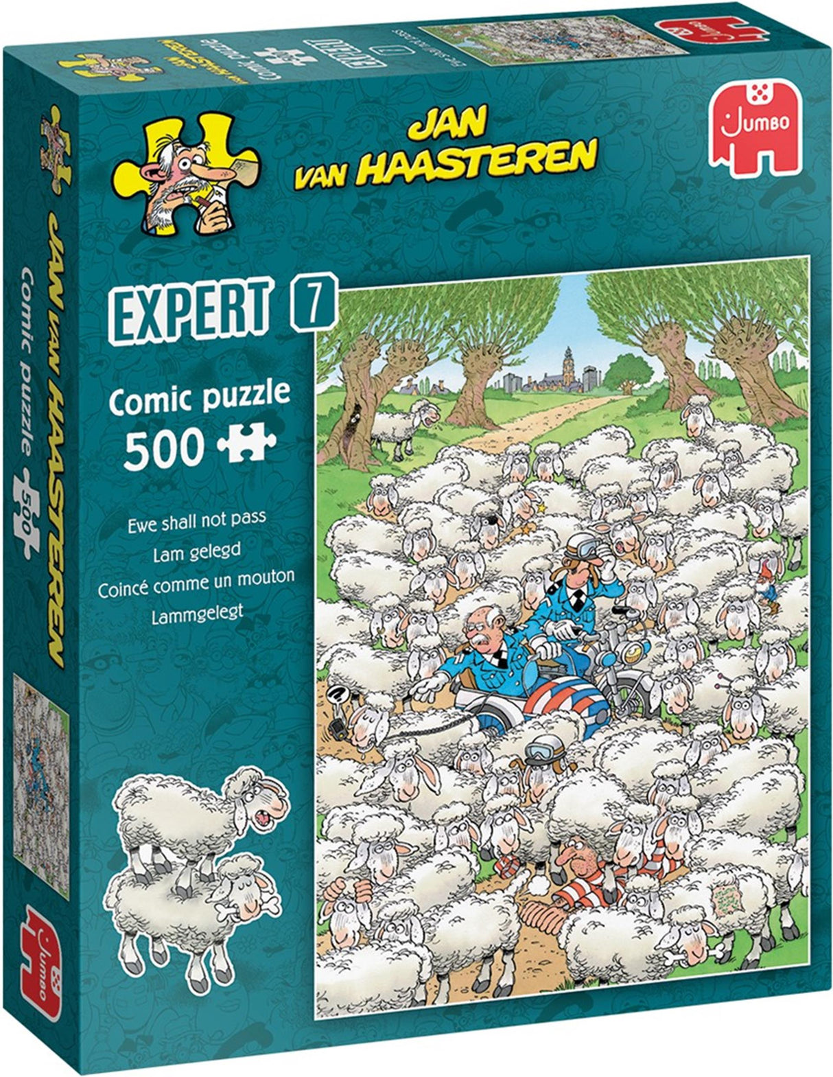 Jan van Haasteren puslespilsekspert 7 - lammet, 500 stk.