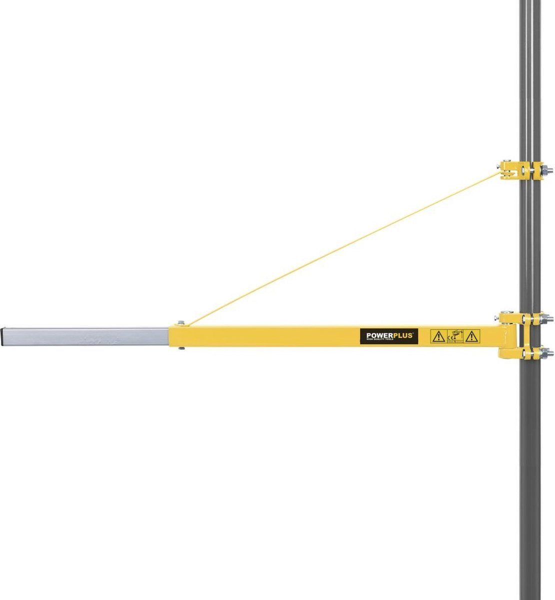 Powerplus powx910 drejearm til hejs - max. 600 kg (750 mm) - max. 300 kg (1100 mm)