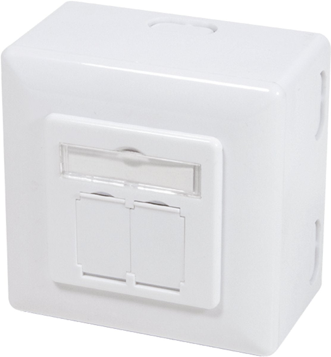 Dsit cat6 utp stp opbouwdoos - wit