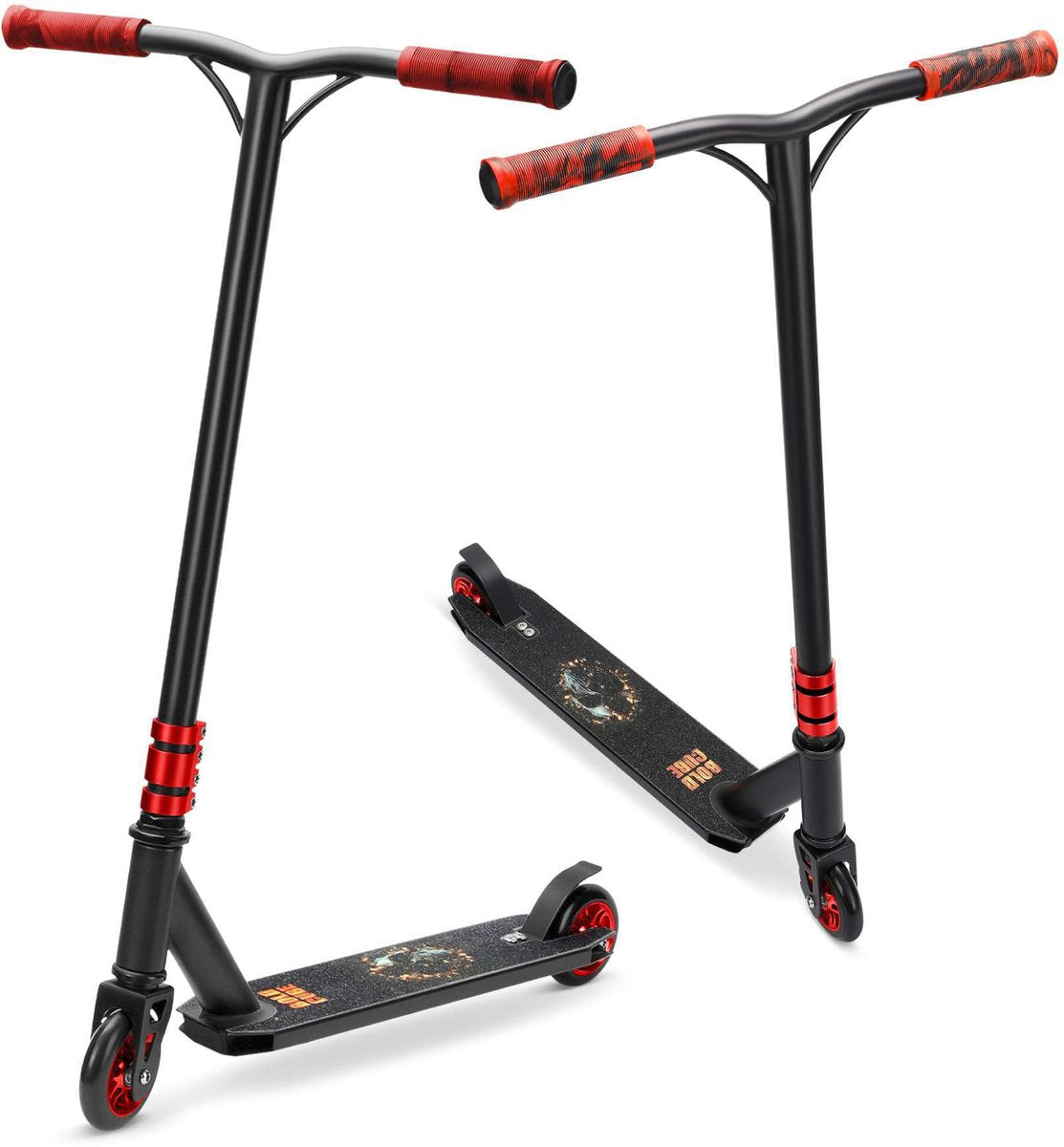 Volare boldcube deluxe stuntscooter - sort