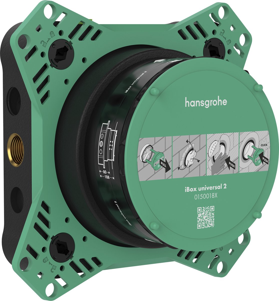 Hansgrohe ibox universal 2 indbygningsdel