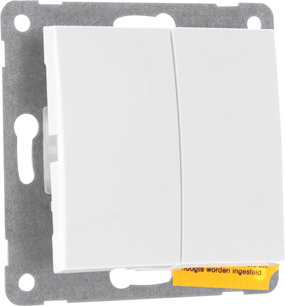 Smartwares s2 skiftekontakt - indbygget skifte - polar hvid