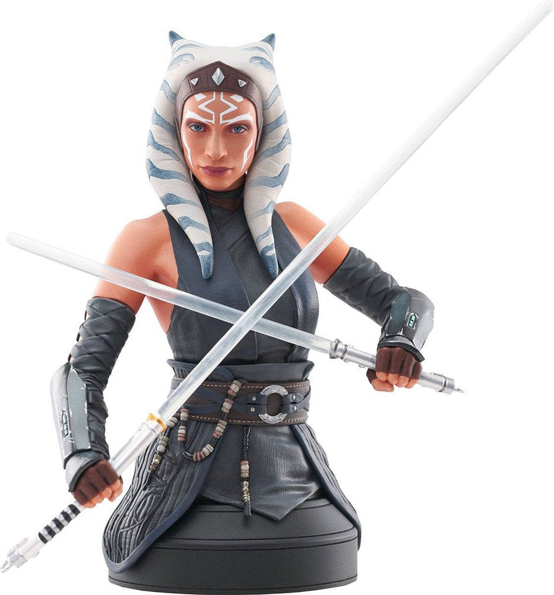 Star Wars Mandalorian Ahsoka Tano Mini Bust Figur Sort