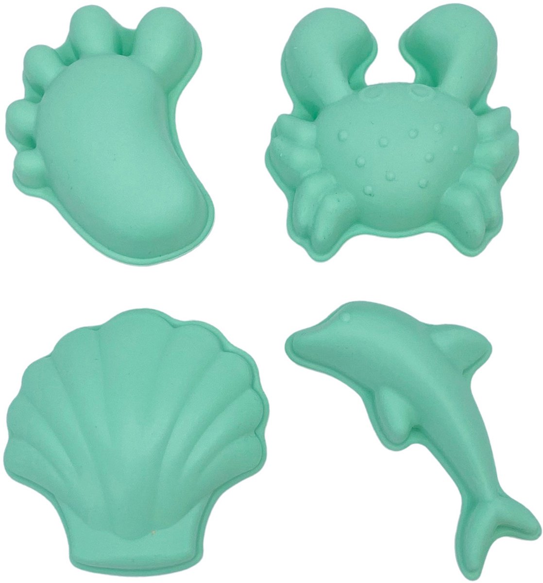 Scrunch sandforme - mynte - foldbare - genanvendelige