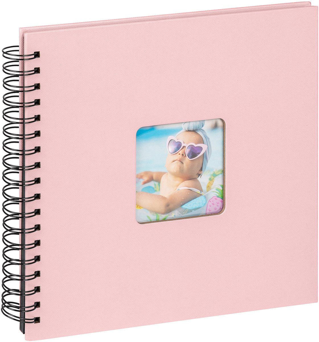 Walther sa-108-br sjovt baby udvalg - spiral album - størrelse 26 x 25 cm - pink