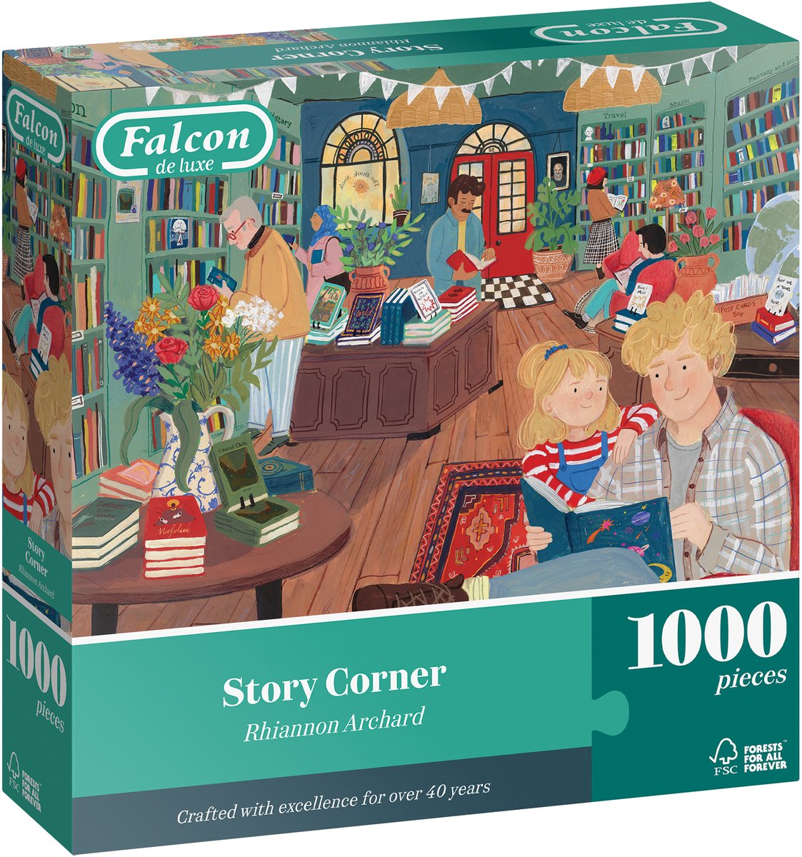 Falcon story corner - legpuzzel voor volwassenen - 1000 stukjes