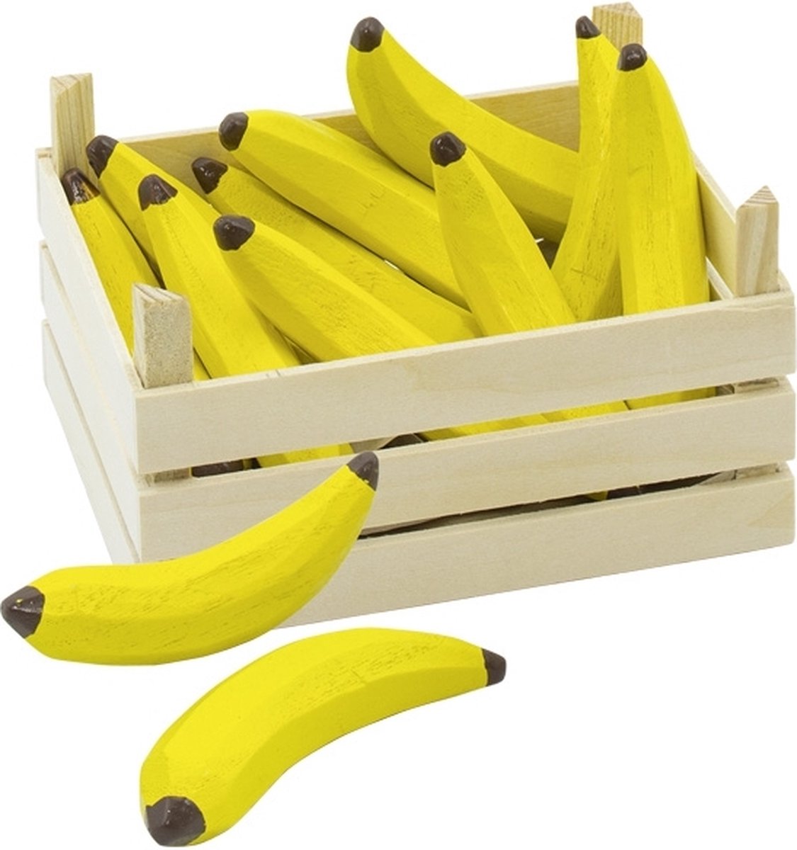 Goki træbananer i æske, 10 stk.
