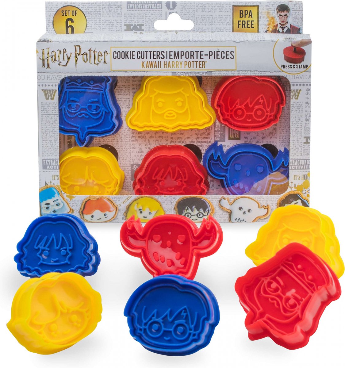 Cinereplika harry potter kage udstikkere kawaii multicolours