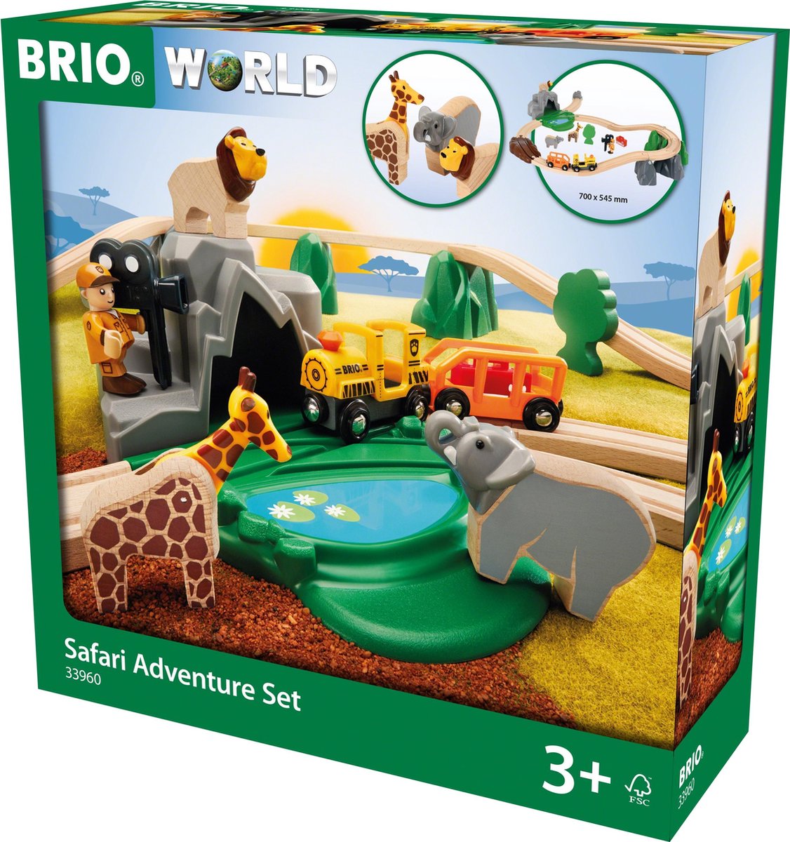 Brio safari sæt - 33960