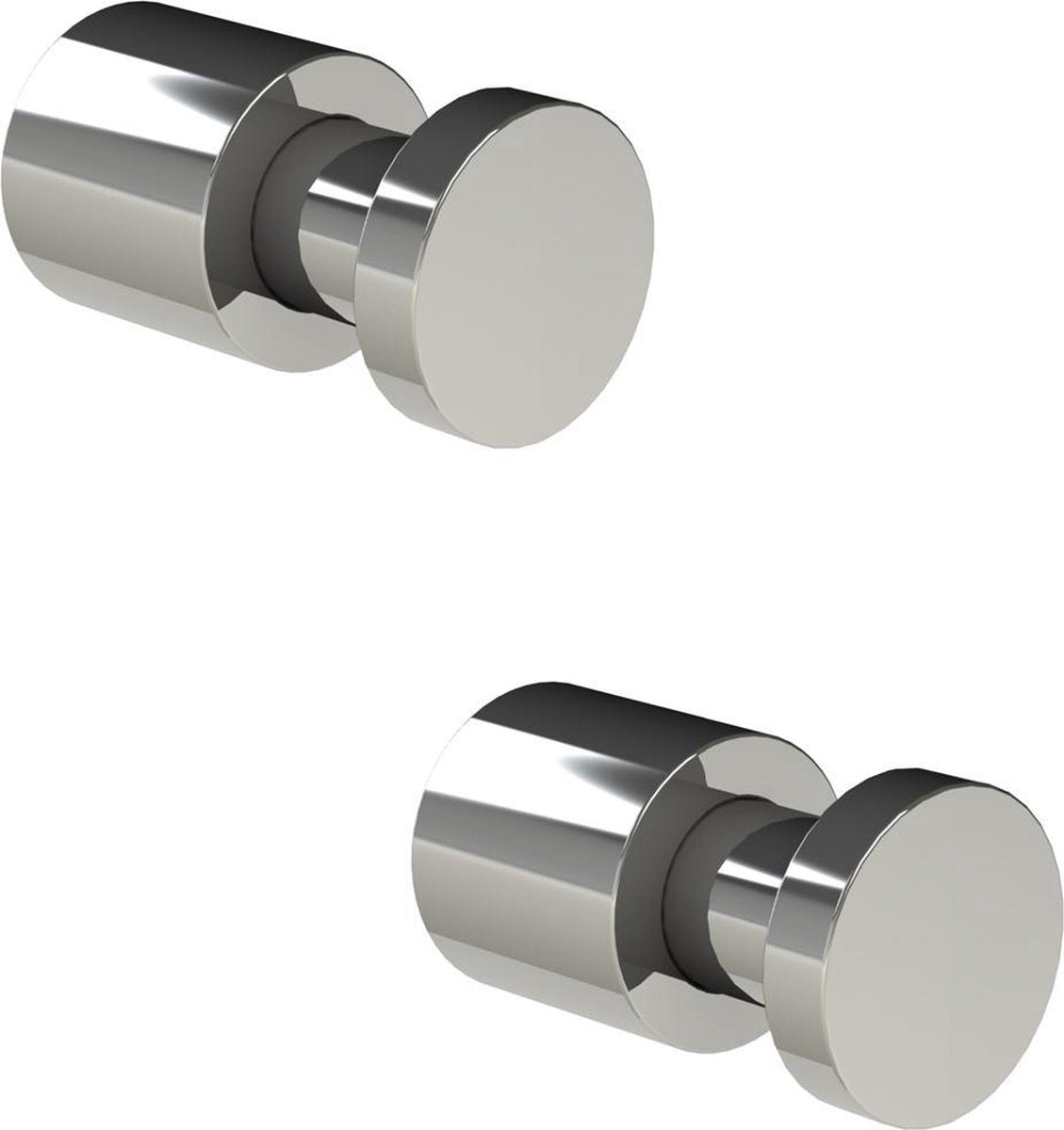 Tiger pico - håndklædekrog - 2 stk - krom