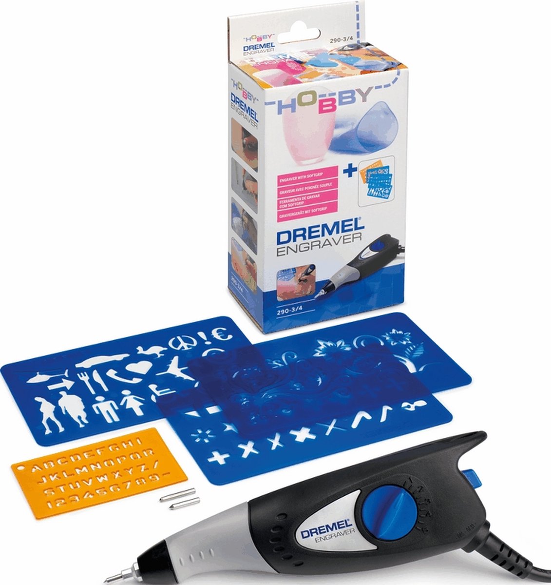 Dremel 290 graveringspen - 35 w - med 3 graveringspunkter