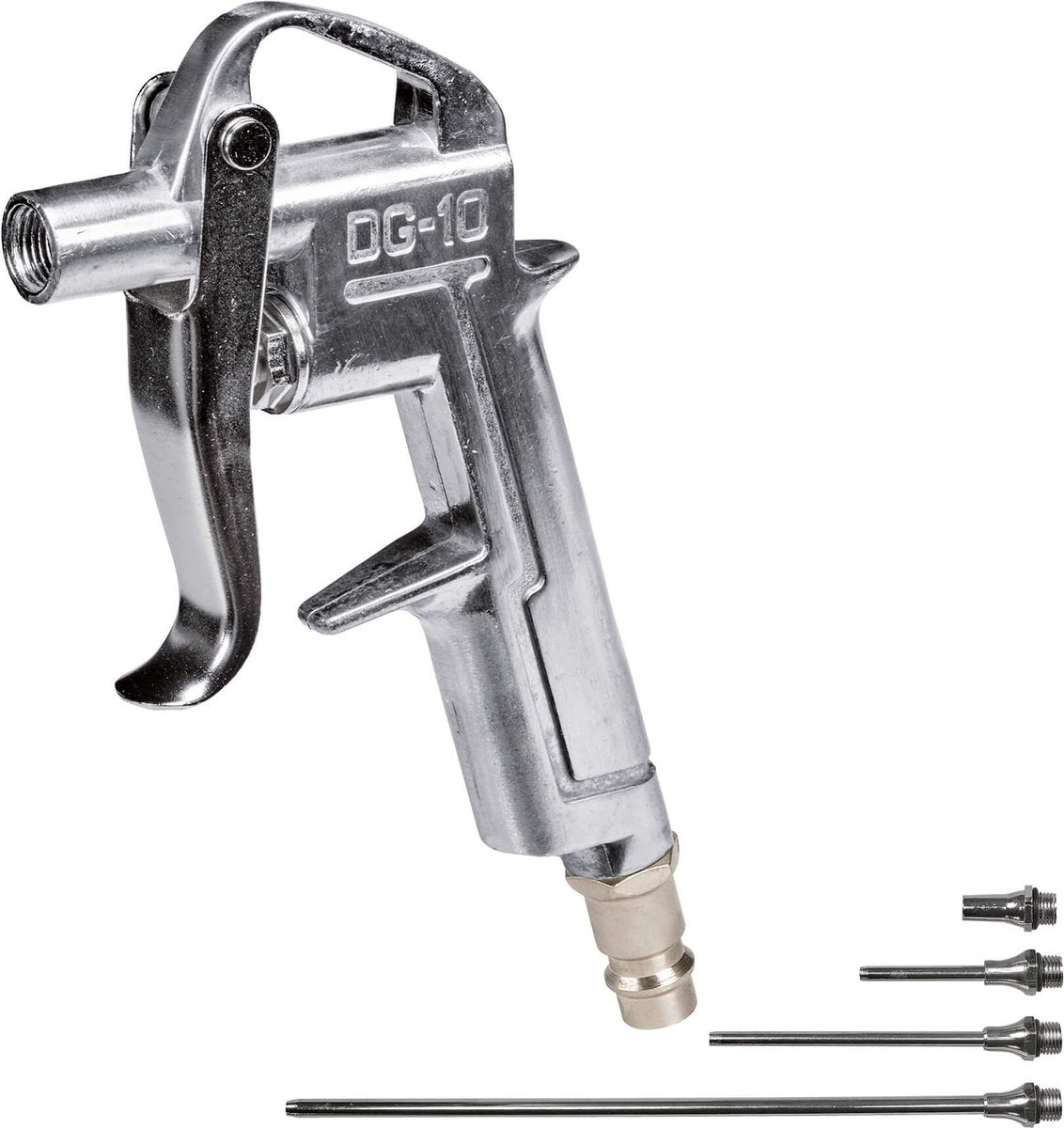 Einhell blæsepistolsæt - 5-delt - inkl. 4 dyser: 20, 50, 95 og 220 mm