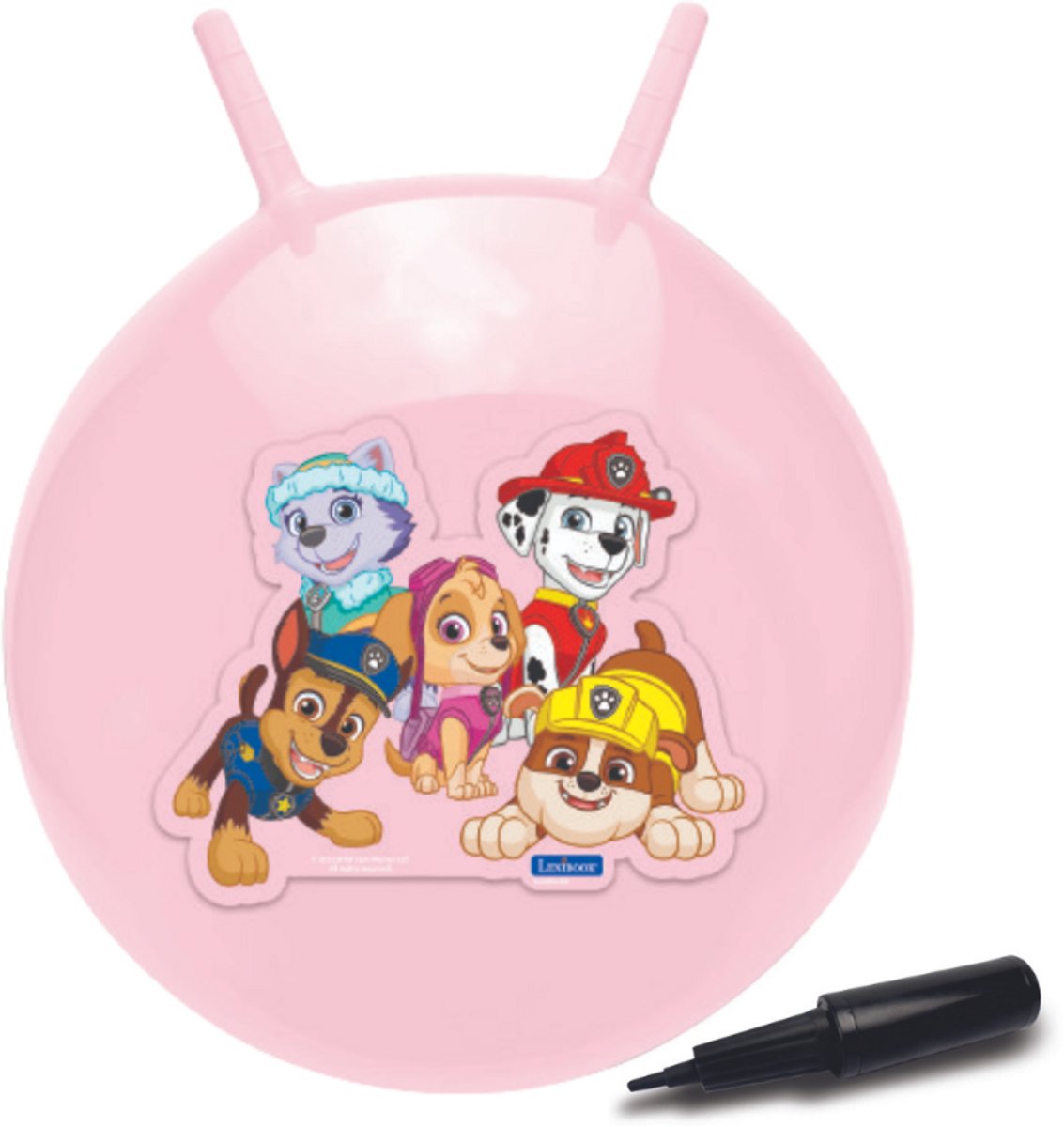 Lexibook paw patrol oppustelig skippy ball pink 18' 45cm