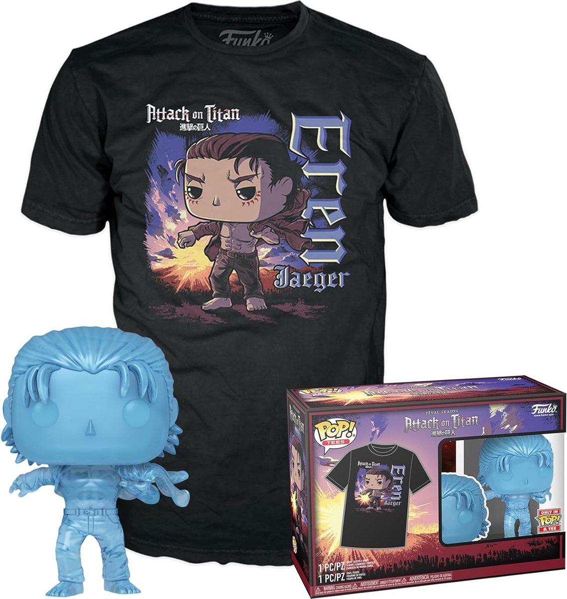 Funko pops, clearance, animation, pop angreb på titan, pops anime