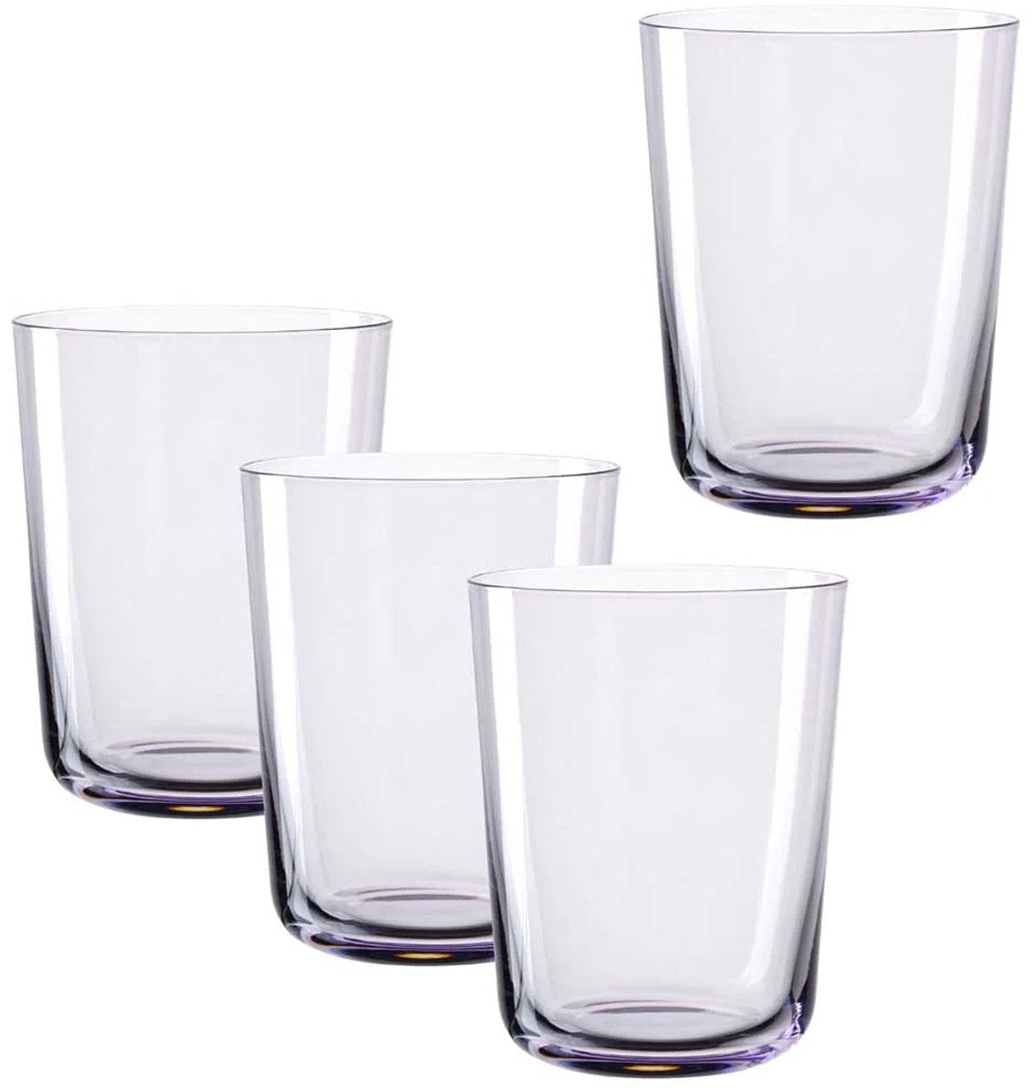 Leonardo leggero glas 330ml lavanda - sæt 4