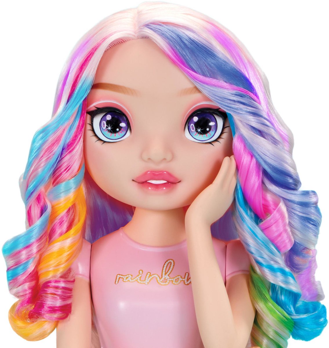 Rainbow high styling hoved - cowl hoved
