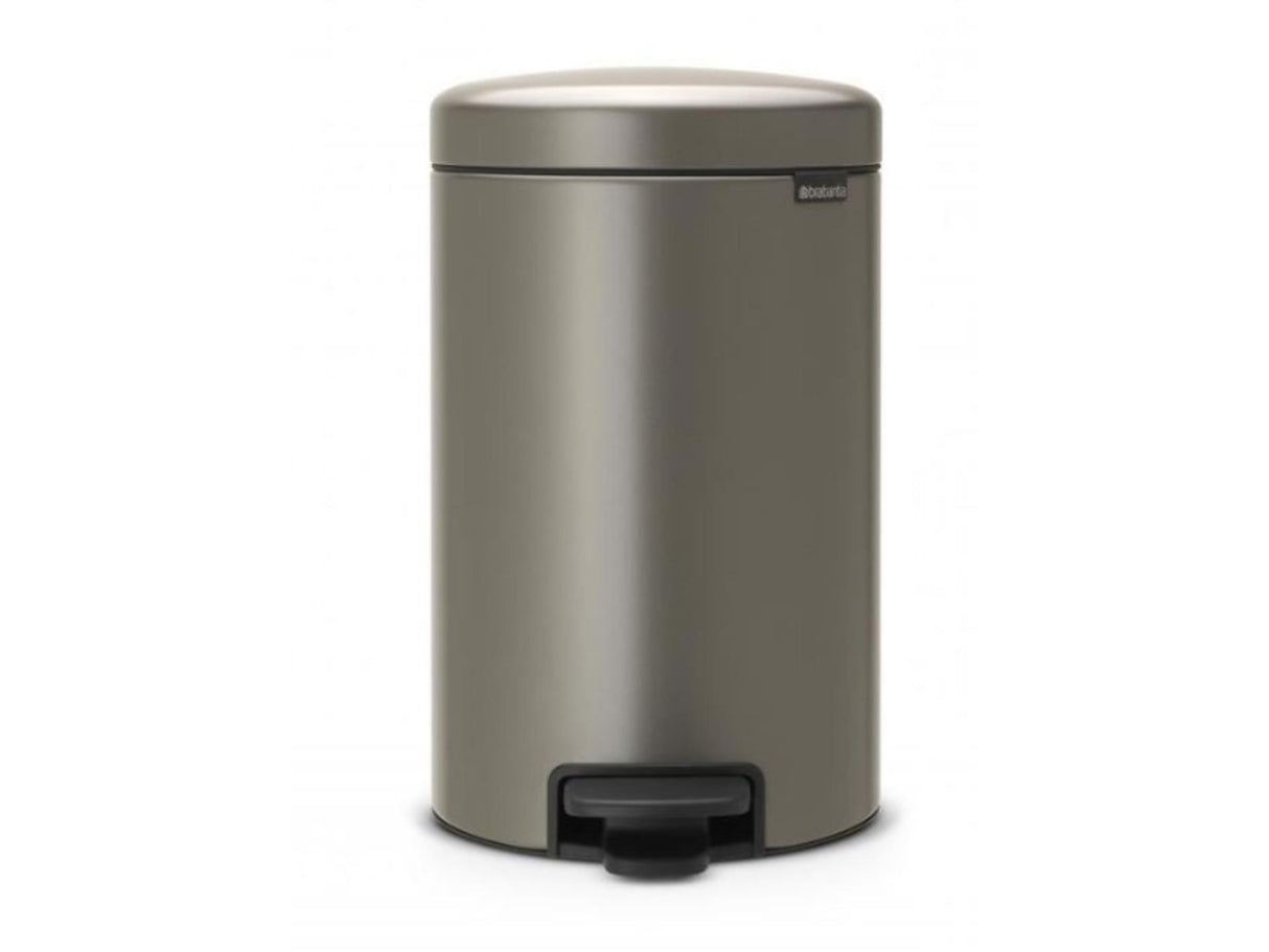 Brabantia newicon waste bin - 12 liters - platinum