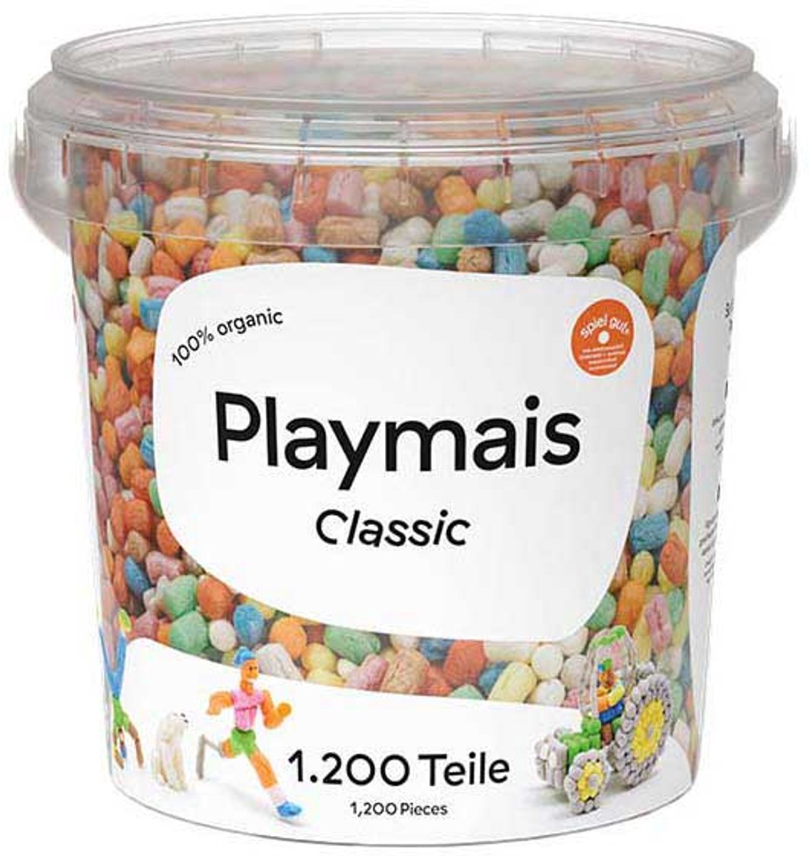 Playmais klassiske basisspand (> 1200 stk.)