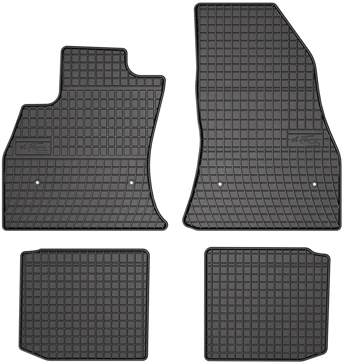 Frogum gummimåtter fiat 500l 2012-2017 -