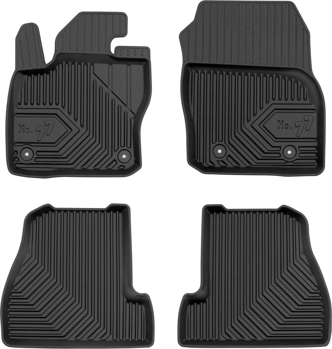 Frogum 3D bilmåtter egnet til Ford Focus 3 bygget i 2010-2018